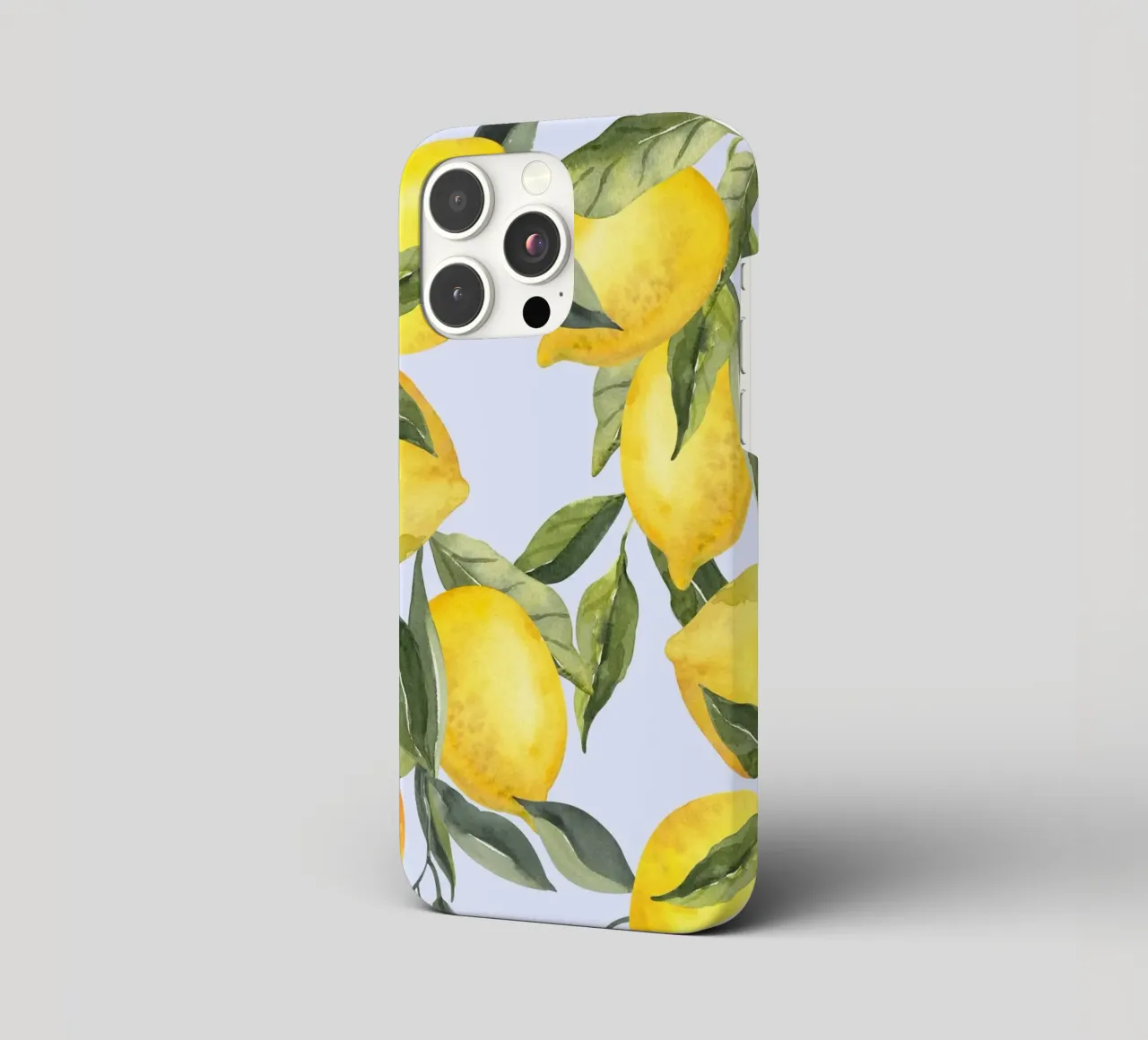 Zitrone drucken, Das Dolce Far Niente, Zitrone Poster iPhone Hülle von Bella Studio