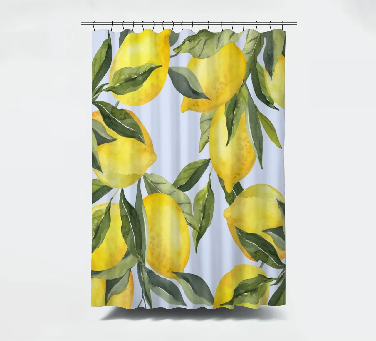 Zitrone drucken, Das Dolce Far Niente, Zitrone Poster Duschvorhang von Bella Studio