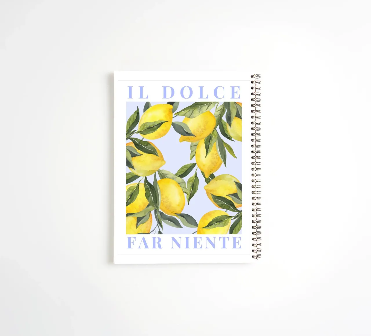 Zitrone drucken, Das Dolce Far Niente, Zitrone Poster Ringbuch von Bella Studio