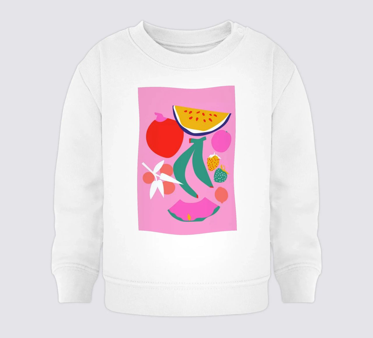Fruity Technicolor Mix 3 felpa neonato da Mariery Young