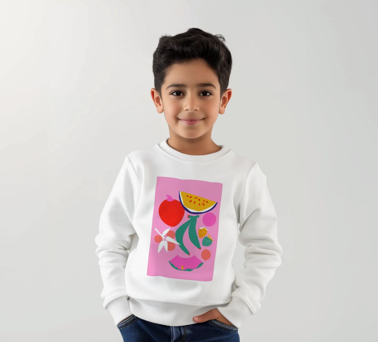 Fruity Technicolor Mix 3 felpa bambino da Mariery Young