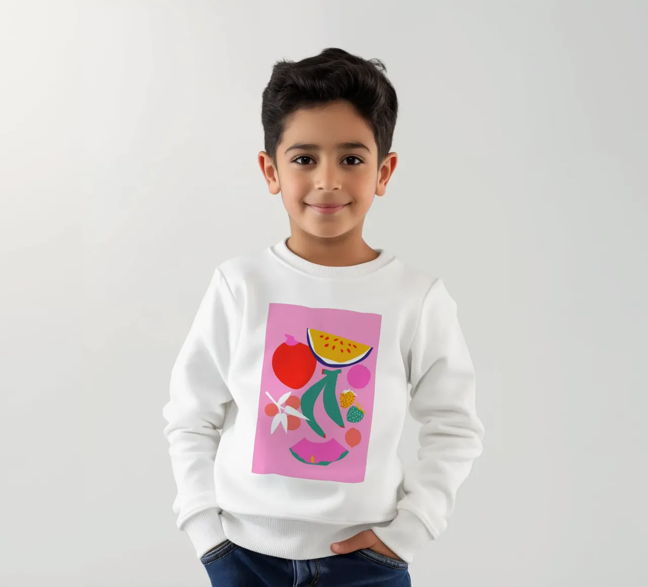Fruity Technicolor Mix 3 felpa bambino da Mariery Young
