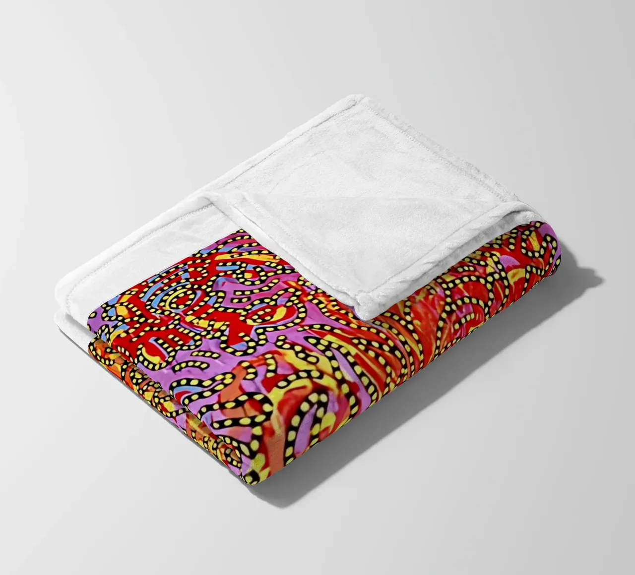 Mosè e il roveto ardente di Keith Haring coperta in pile da tokovictory