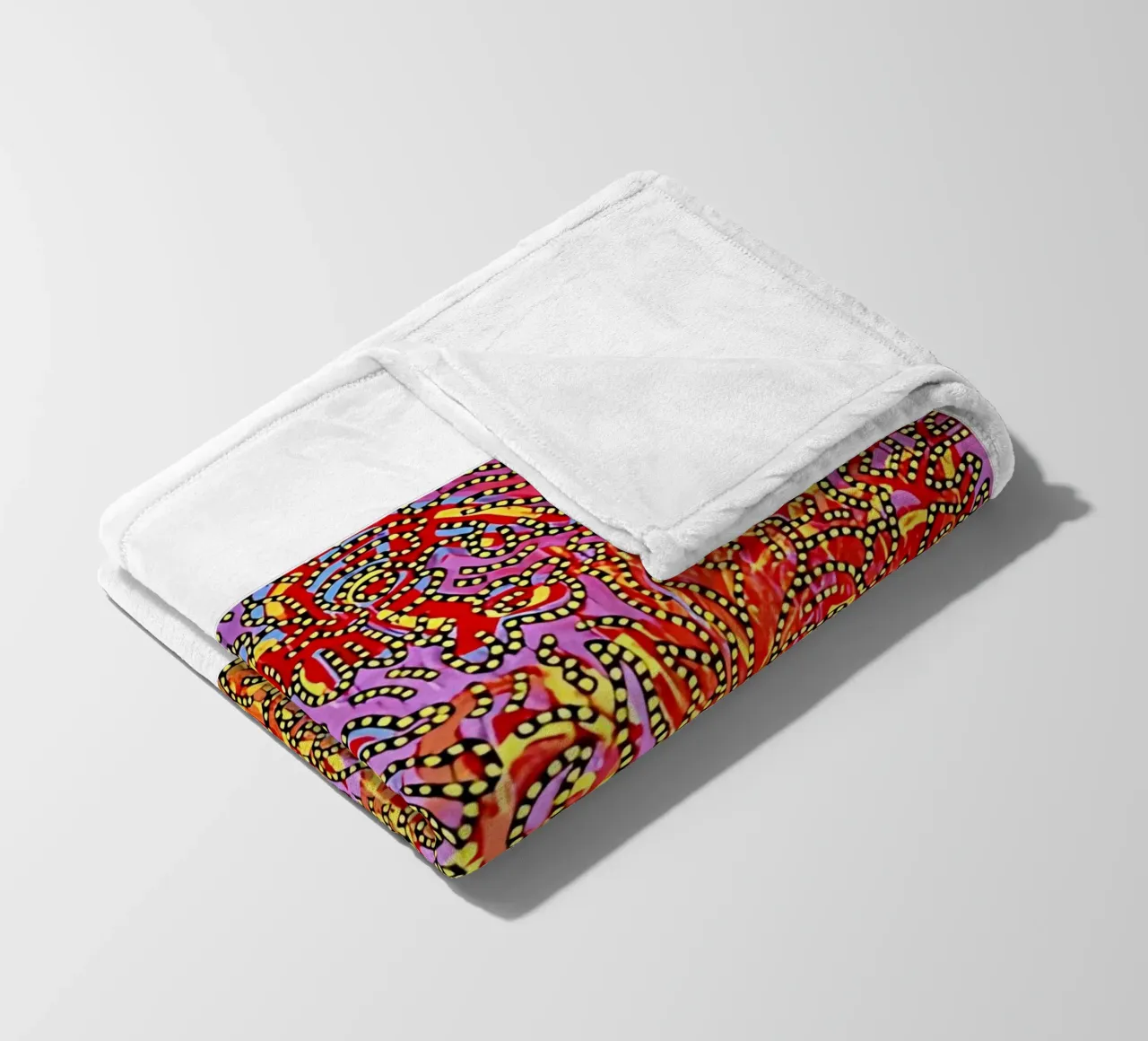 Mosè e il roveto ardente di Keith Haring coperta in pile da tokovictory