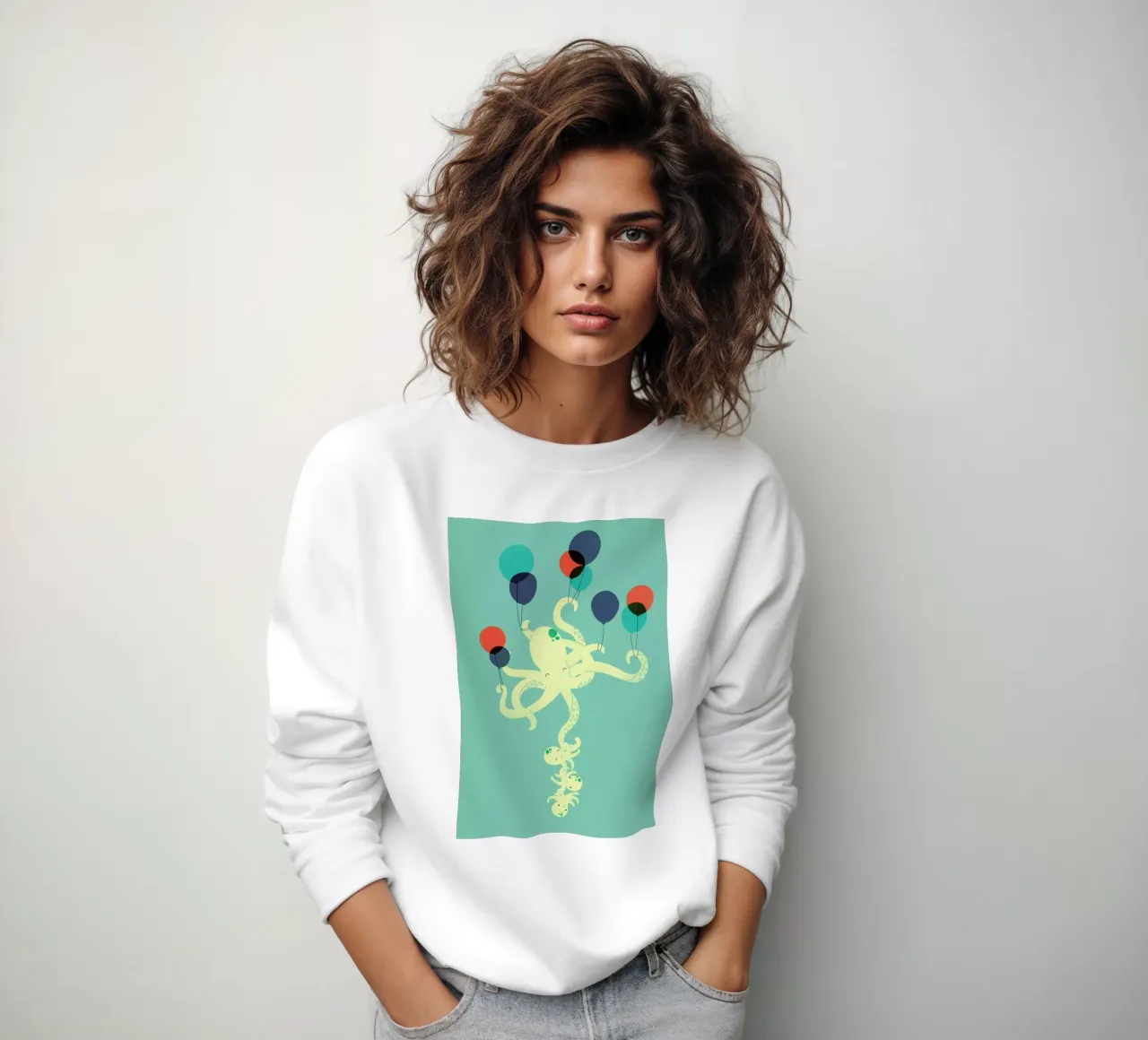 Up We Go Sweatshirt von Jay Fleck