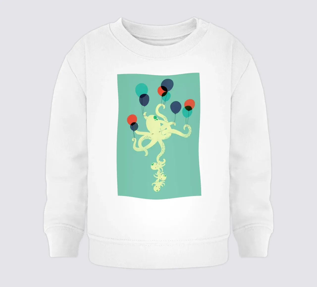 Up We Go baby sweatshirt by Jay Fleck
