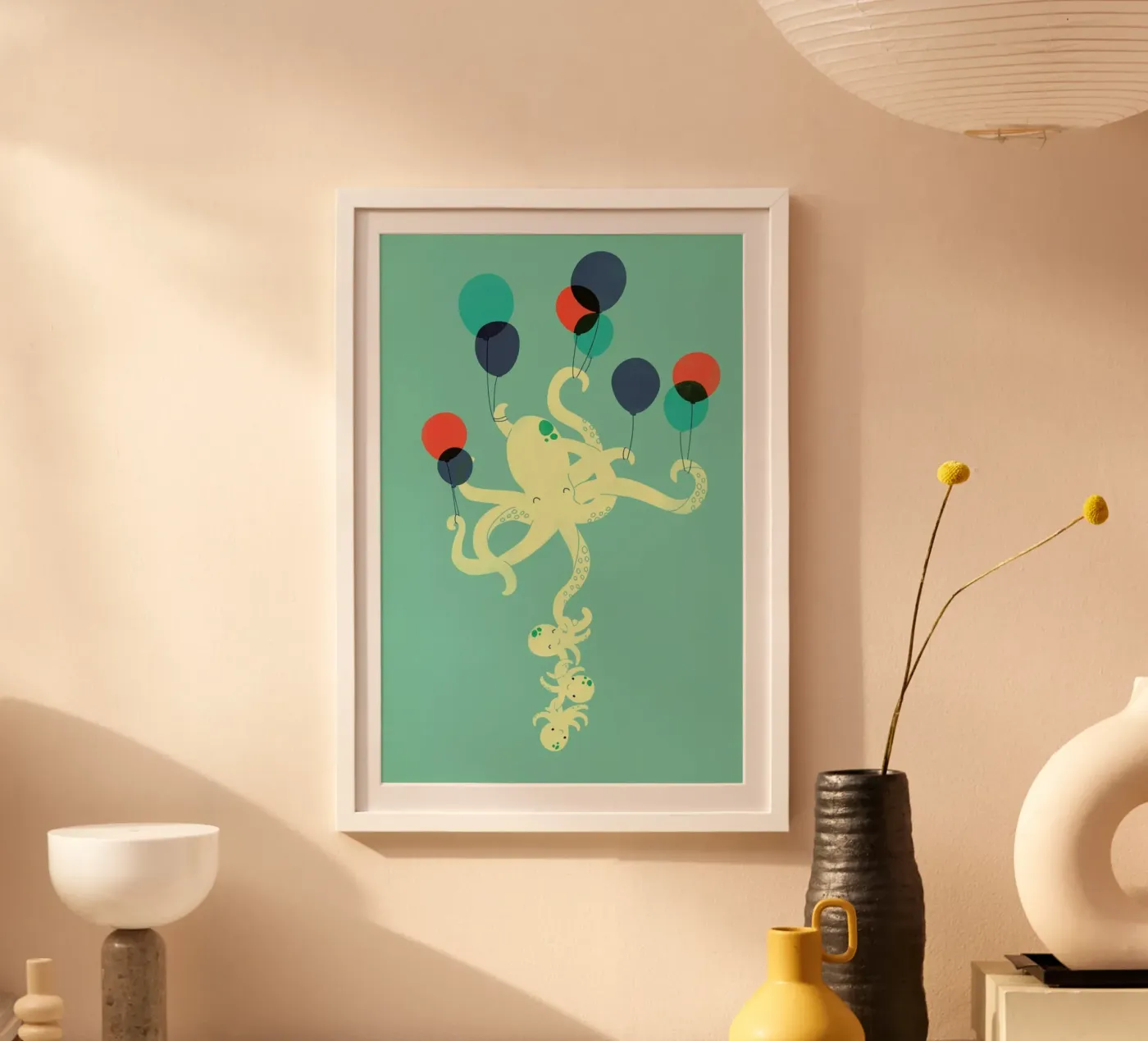 Up We Go poster van Jay Fleck