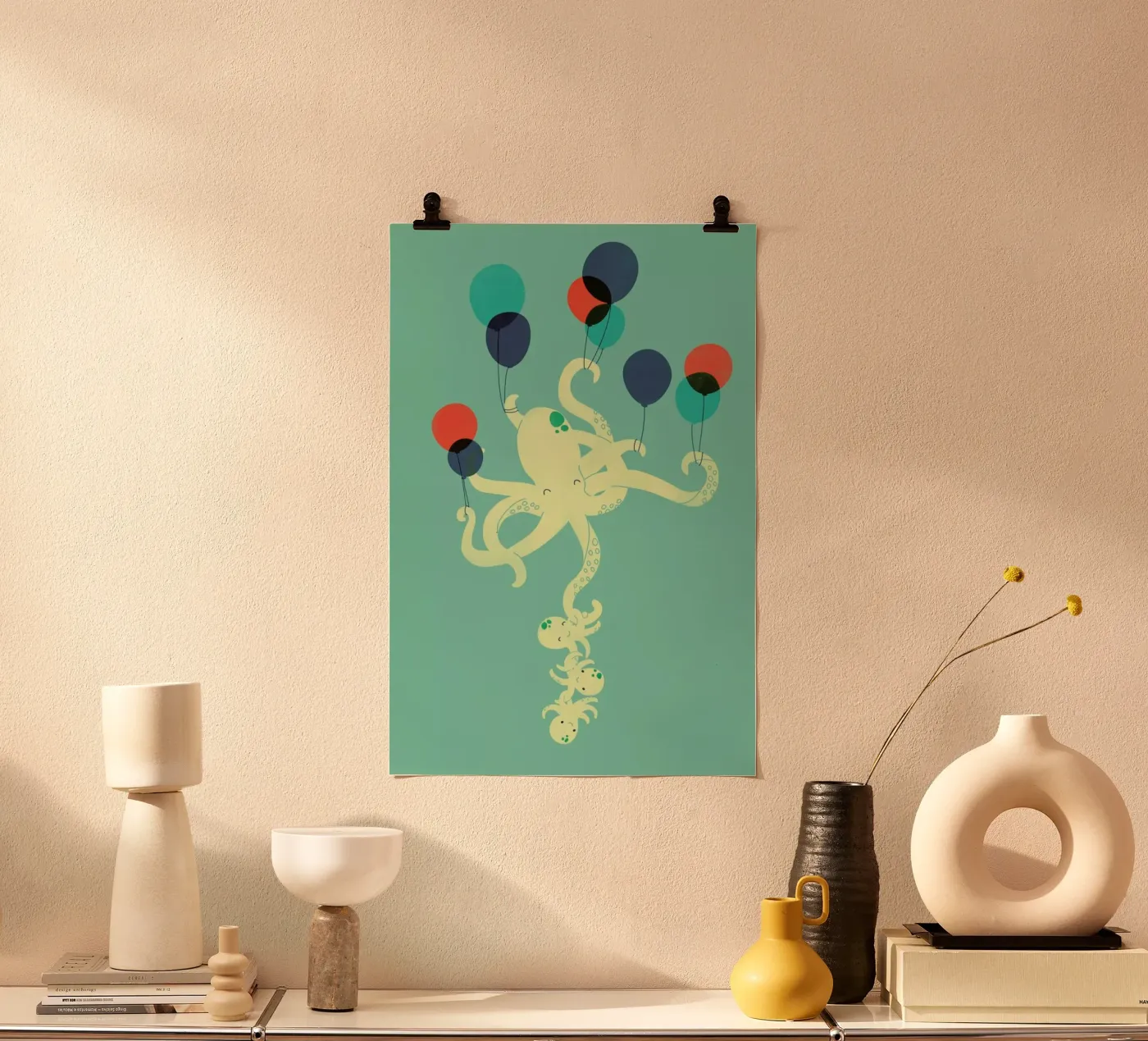 Up We Go poster van Jay Fleck