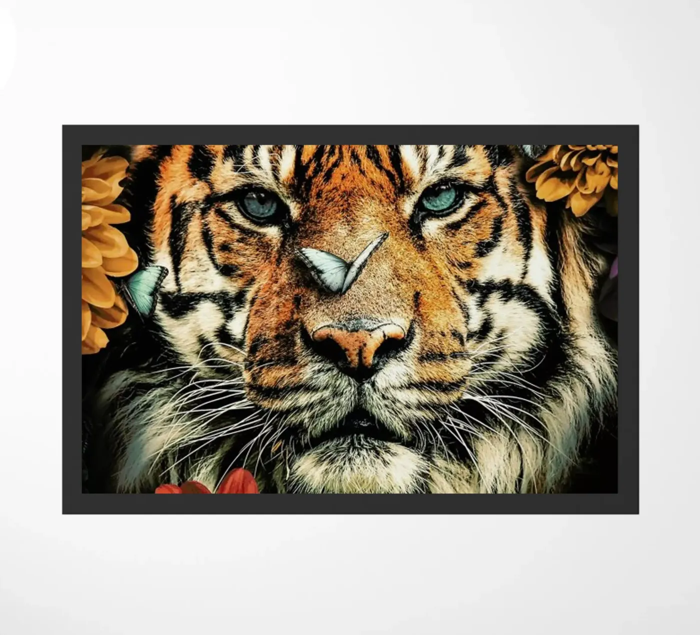 Wk Tiger doormat by Wouter Rikken