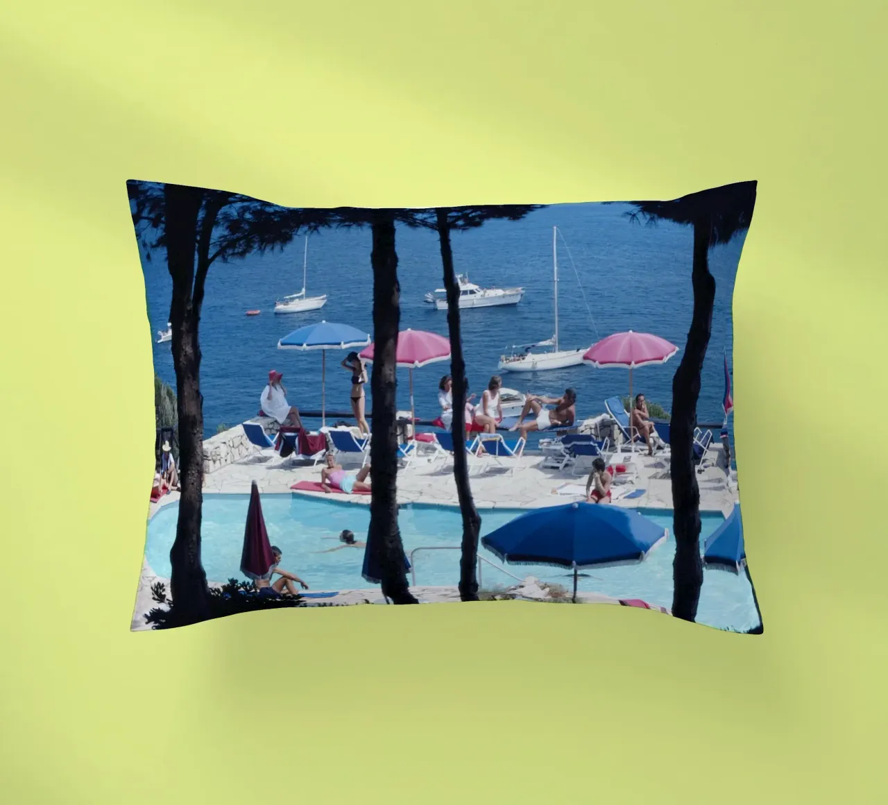 Albergo Il Pellicano - Slim Aarons cuscino da Chrisvintage