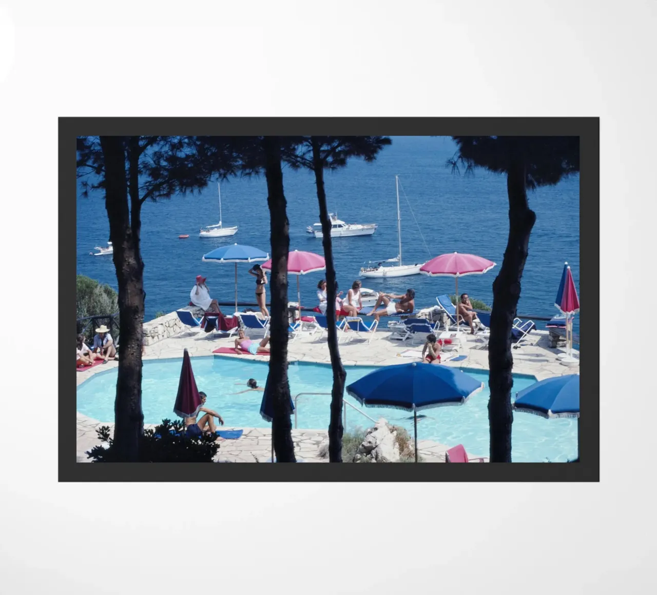Albergo Il Pellicano - Slim Aarons zerbino da Chrisvintage