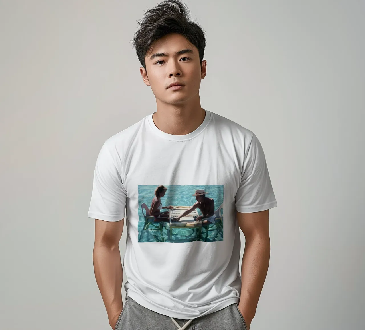 Mantenere la calma - Slim Aarons t-shirt da Chrisvintage