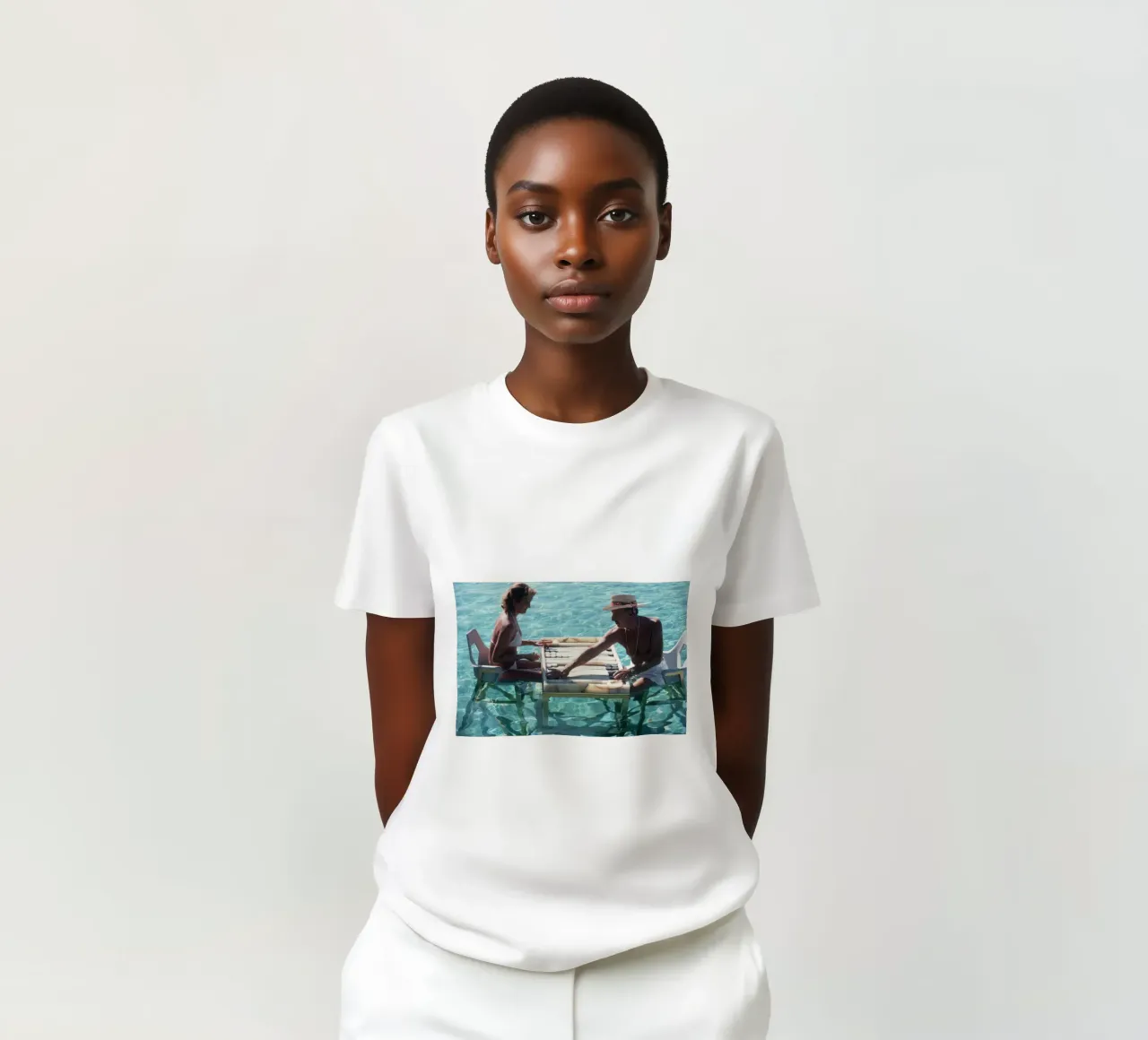 Mantenere la calma - Slim Aarons t-shirt da Chrisvintage