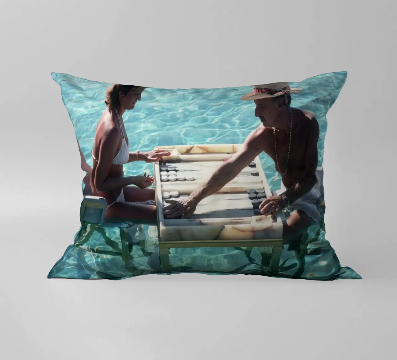 Mantenere la calma - Slim Aarons cuscino da Chrisvintage