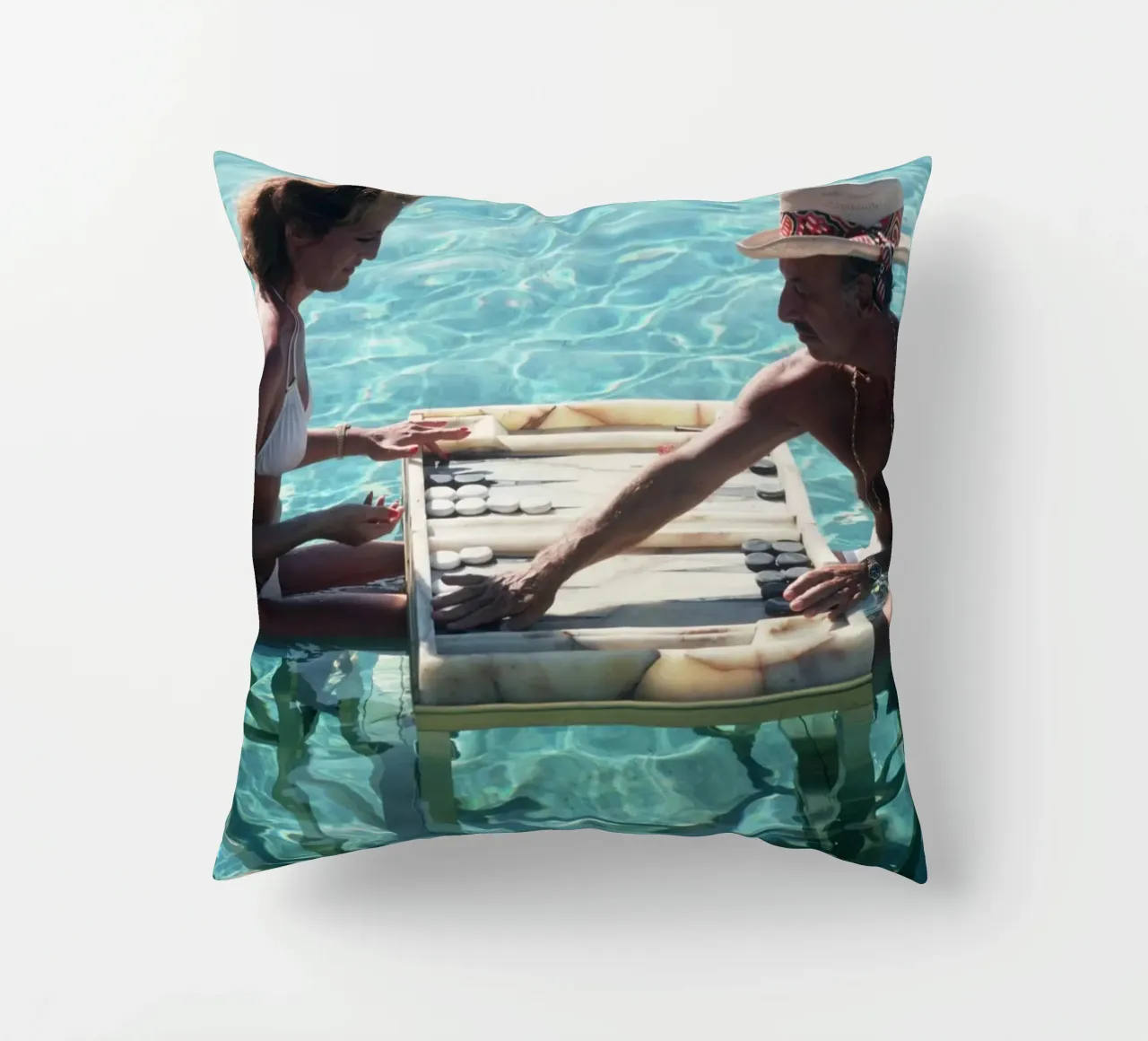Mantenere la calma - Slim Aarons cuscino da Chrisvintage