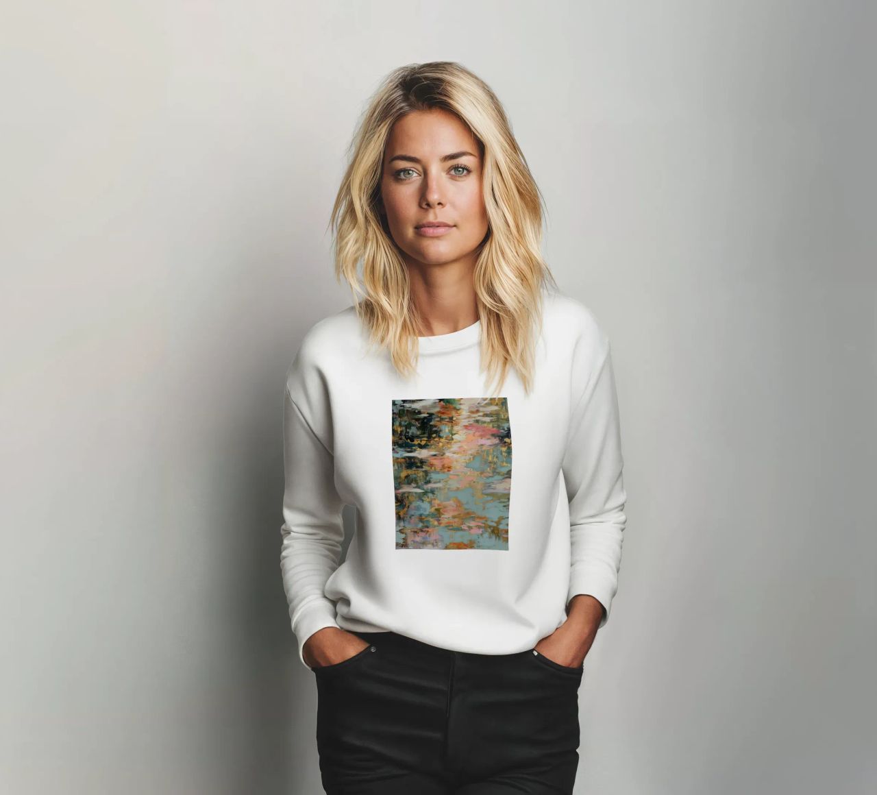 Reflections of the imagination sweatshirt by Carinaprint