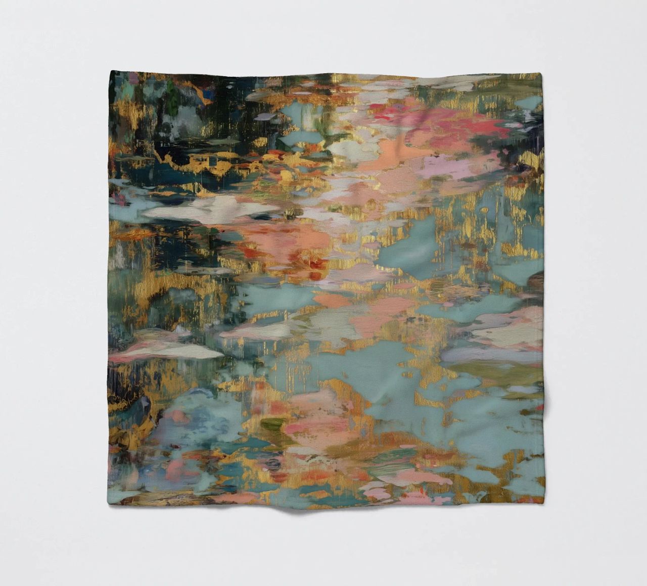 Reflections of the imagination fleece blanket by Carinaprint