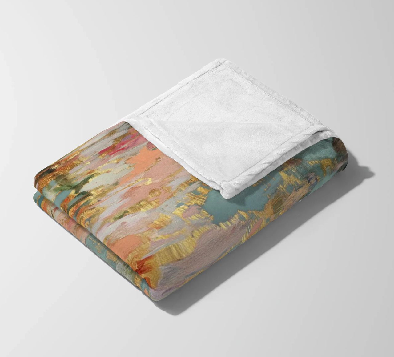 Reflections of the imagination fleece blanket by Carinaprint
