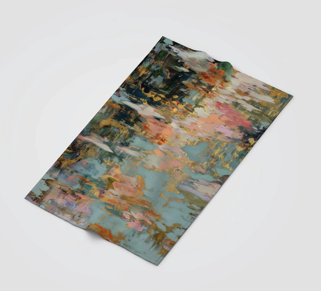 Reflections of the imagination fleece blanket by Carinaprint
