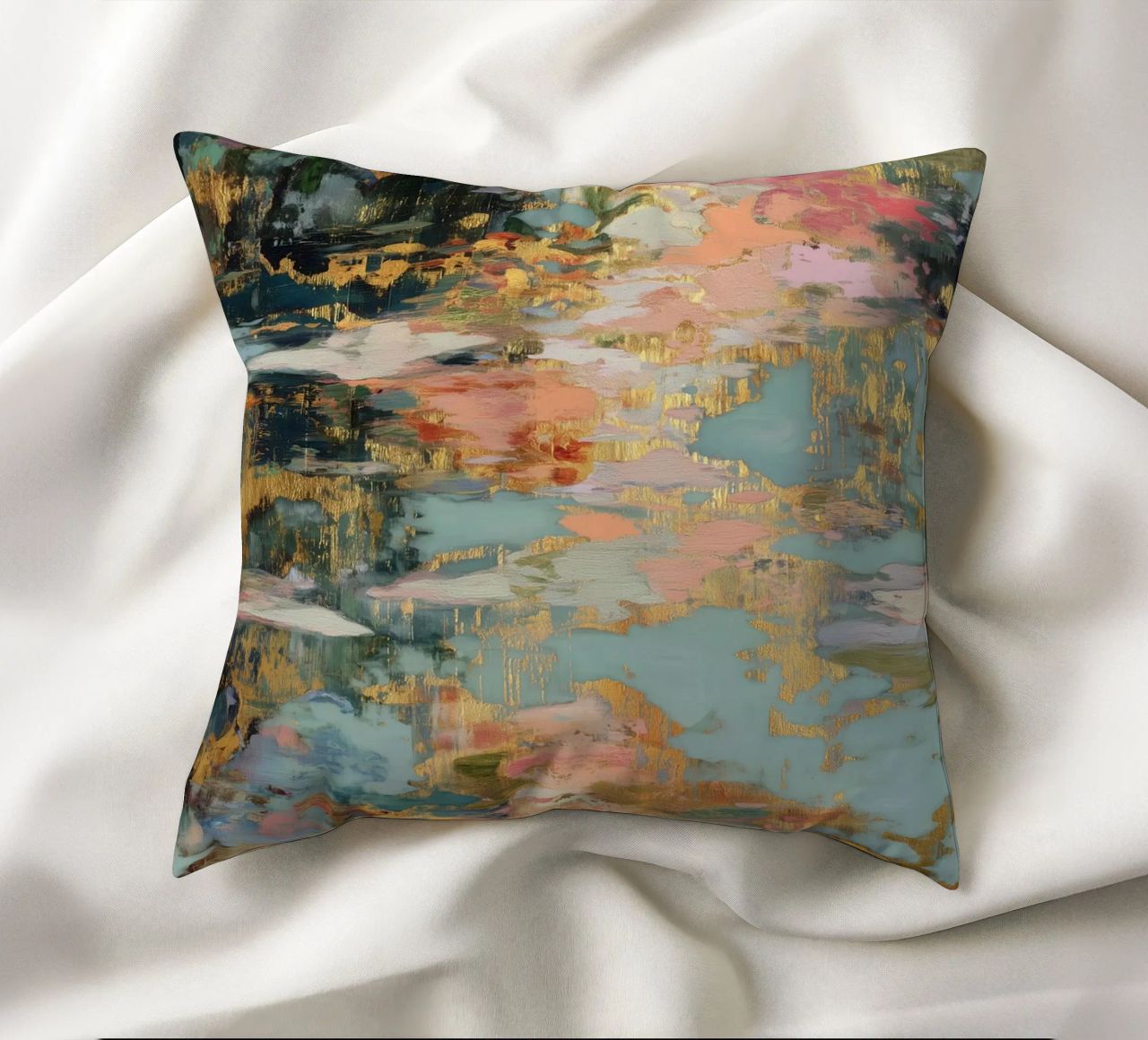 Reflections of the imagination decorative cushion by Carinaprint