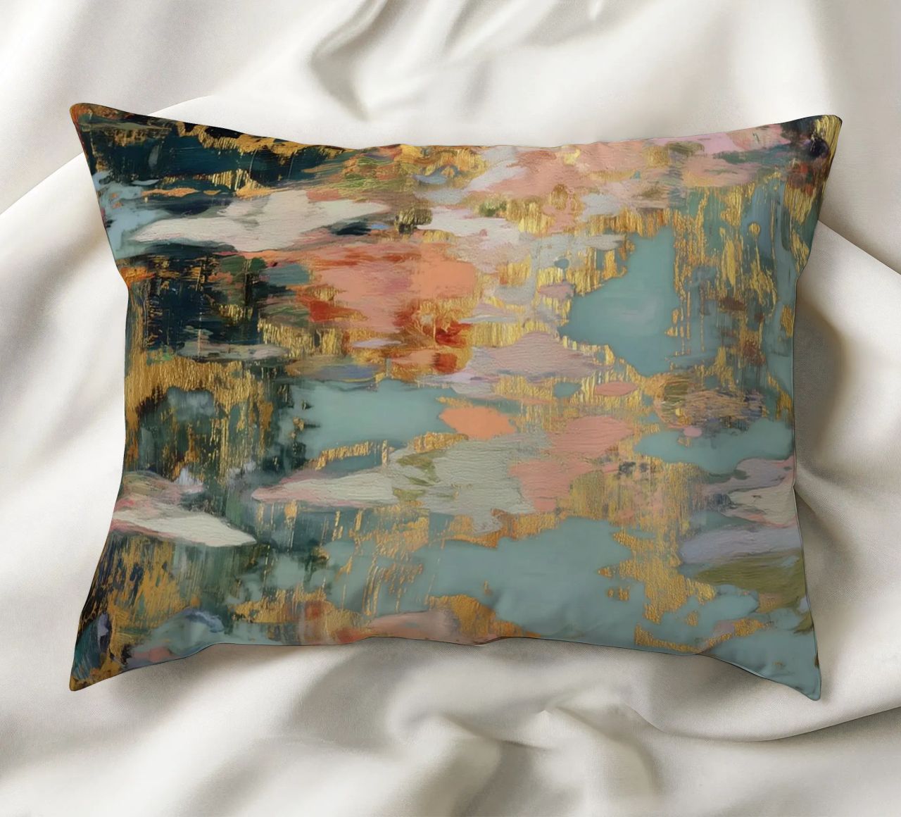 Reflections of the imagination decorative cushion by Carinaprint