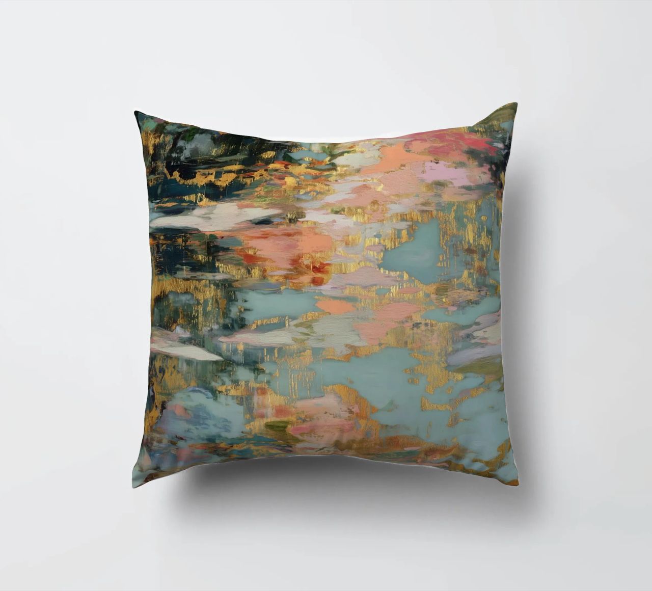 Reflections of the imagination decorative cushion by Carinaprint