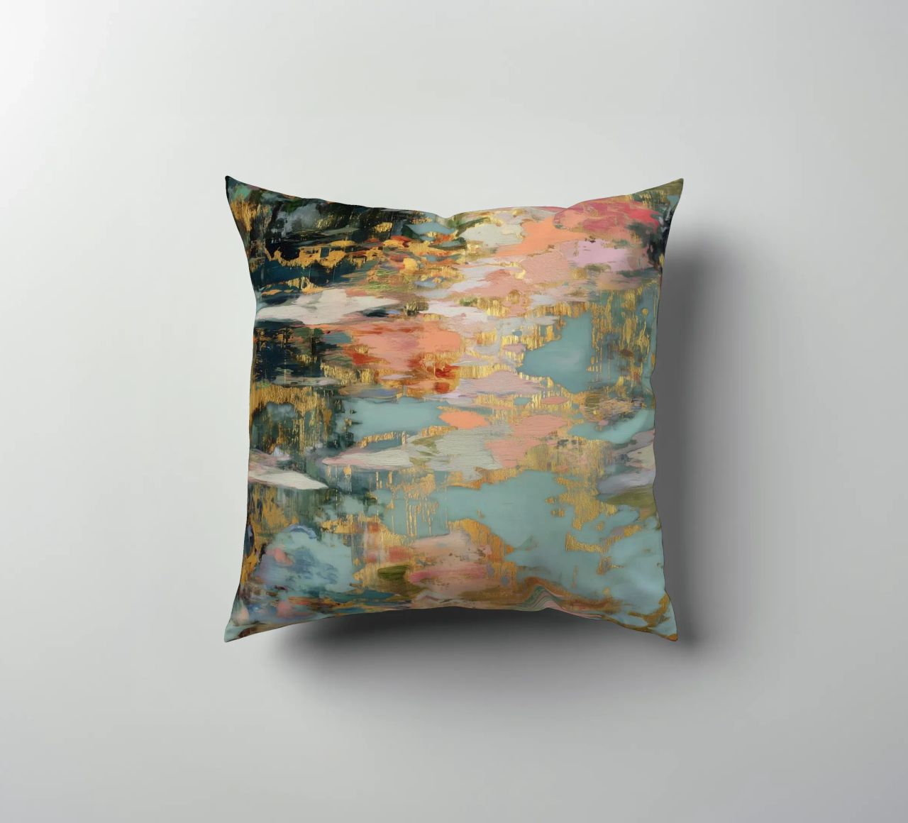 Reflections of the imagination decorative cushion by Carinaprint