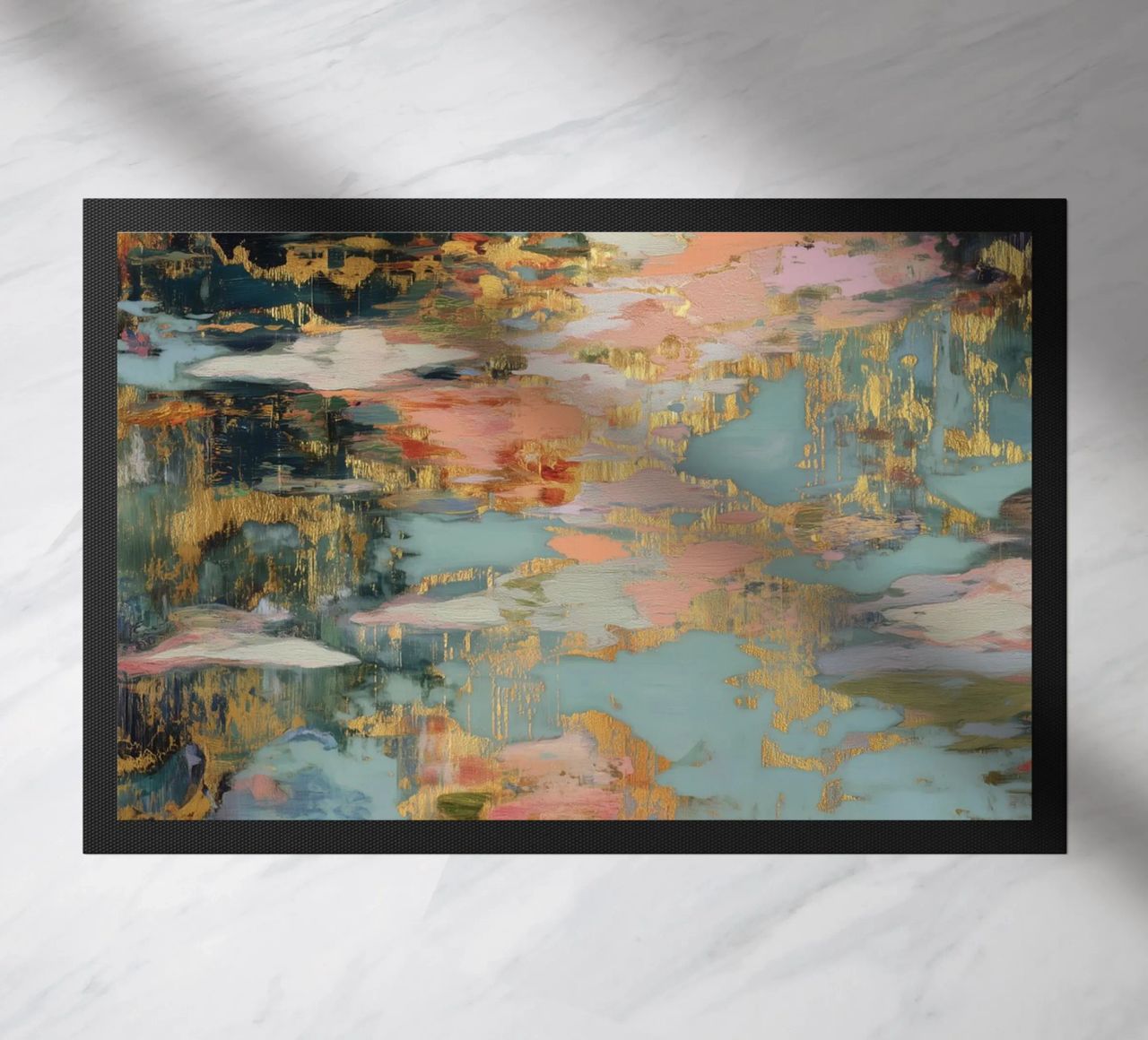 Reflections of the imagination doormat by Carinaprint