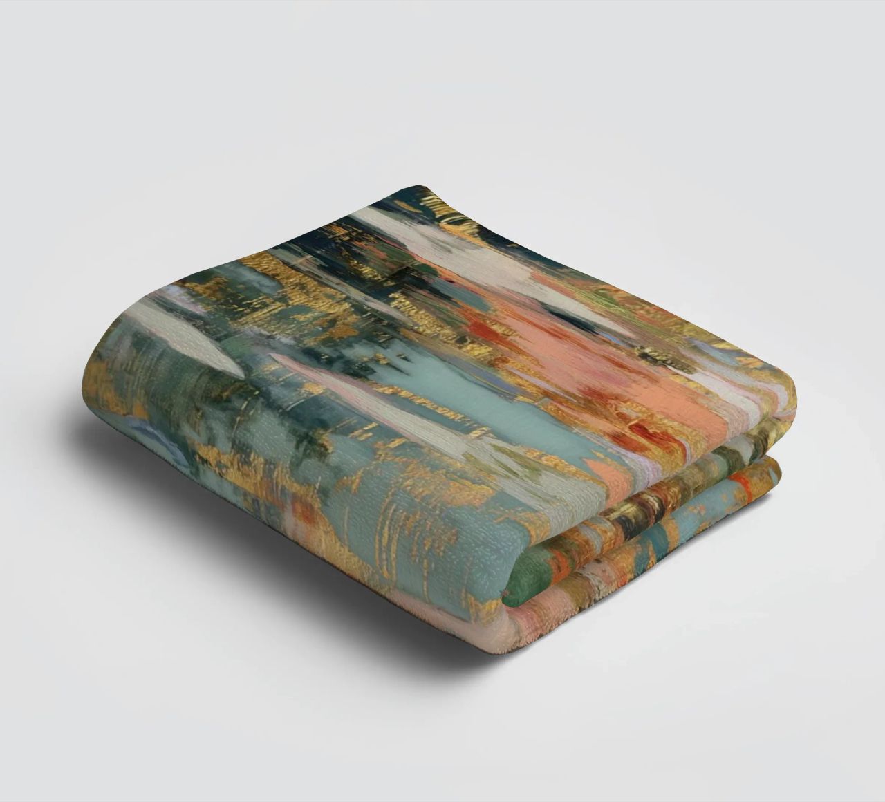 Reflections of the imagination towel by Carinaprint