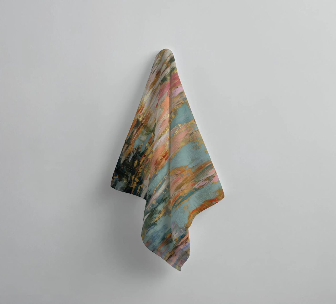 Reflections of the imagination towel by Carinaprint