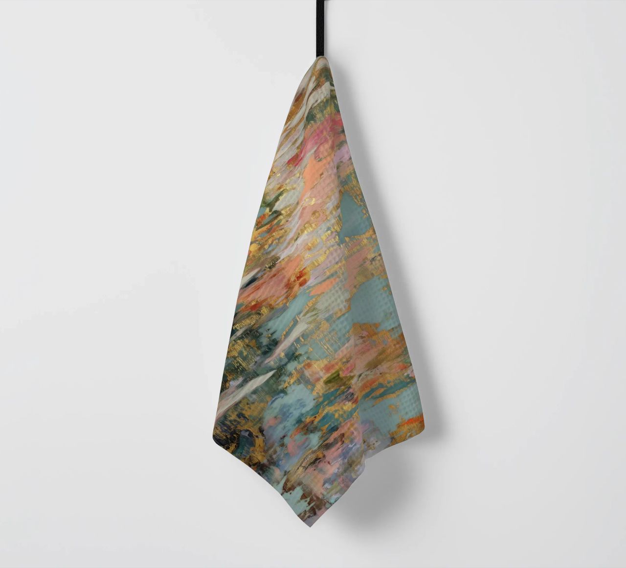 Reflections of the imagination tea towel by Carinaprint