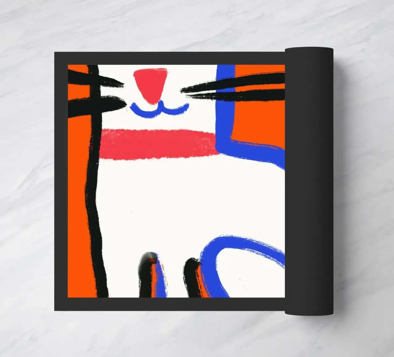 Gatto blu zerbino da Little Dean