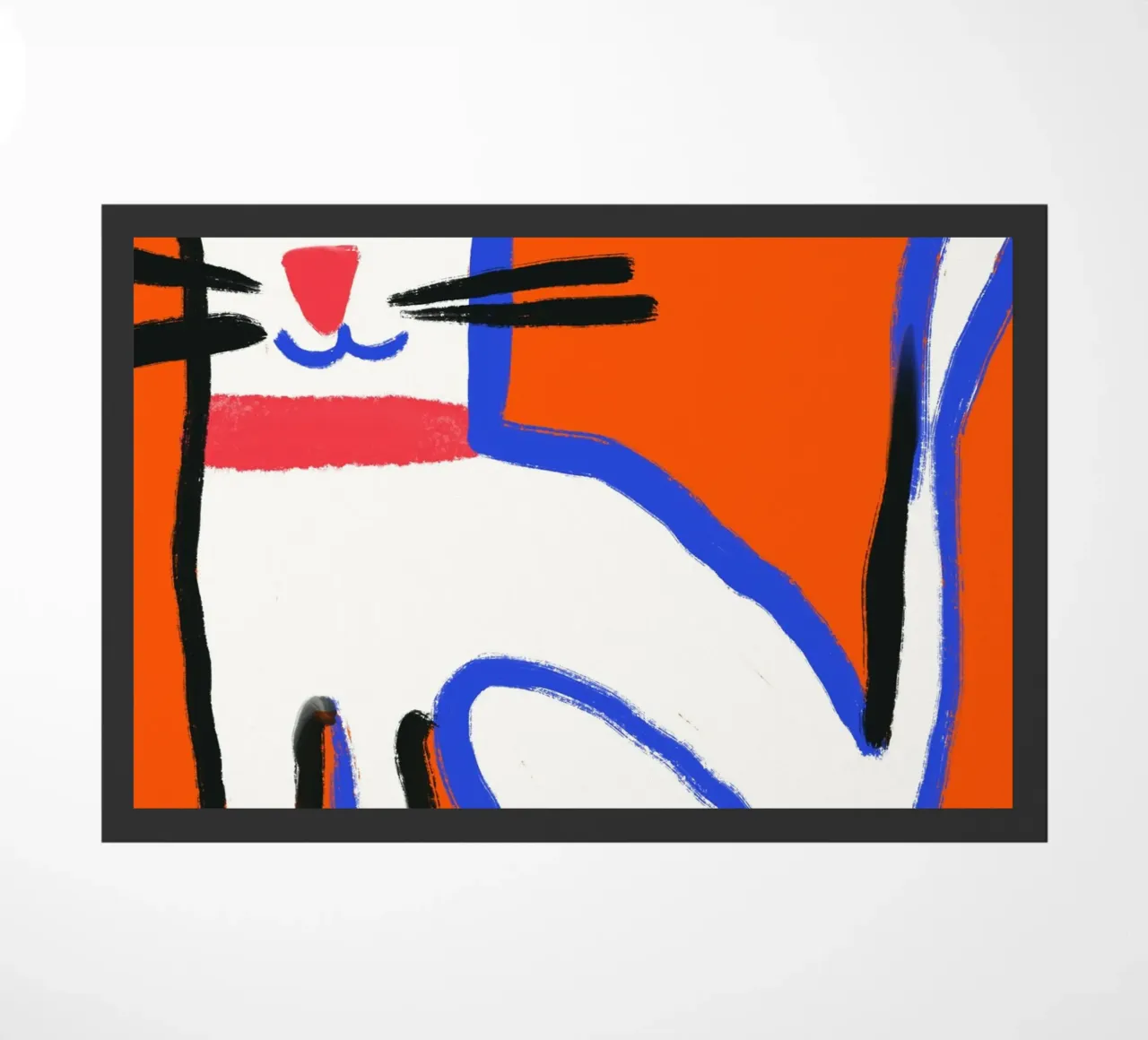 Gatto blu zerbino da Little Dean