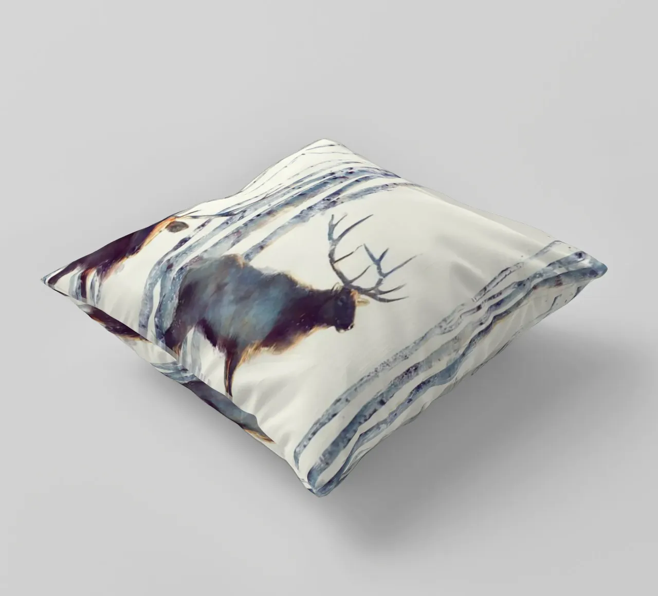 I due cervi di Amy Hamilton cuscino da kbm store