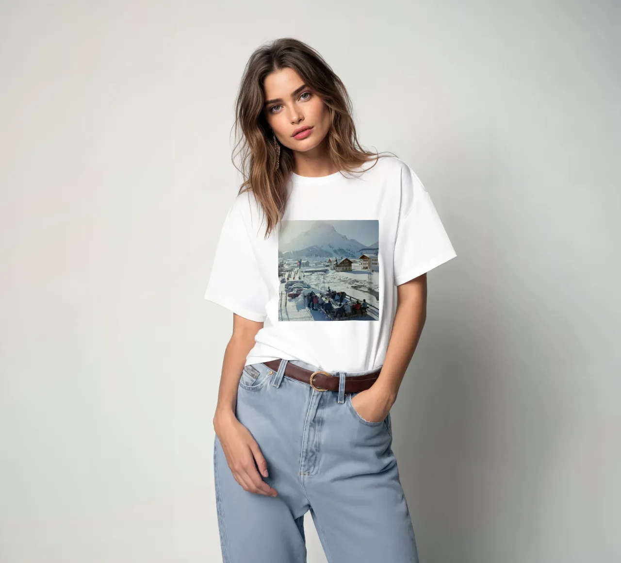Lech Ice Bar Slim Aarons t-shirt da Chrisvintage