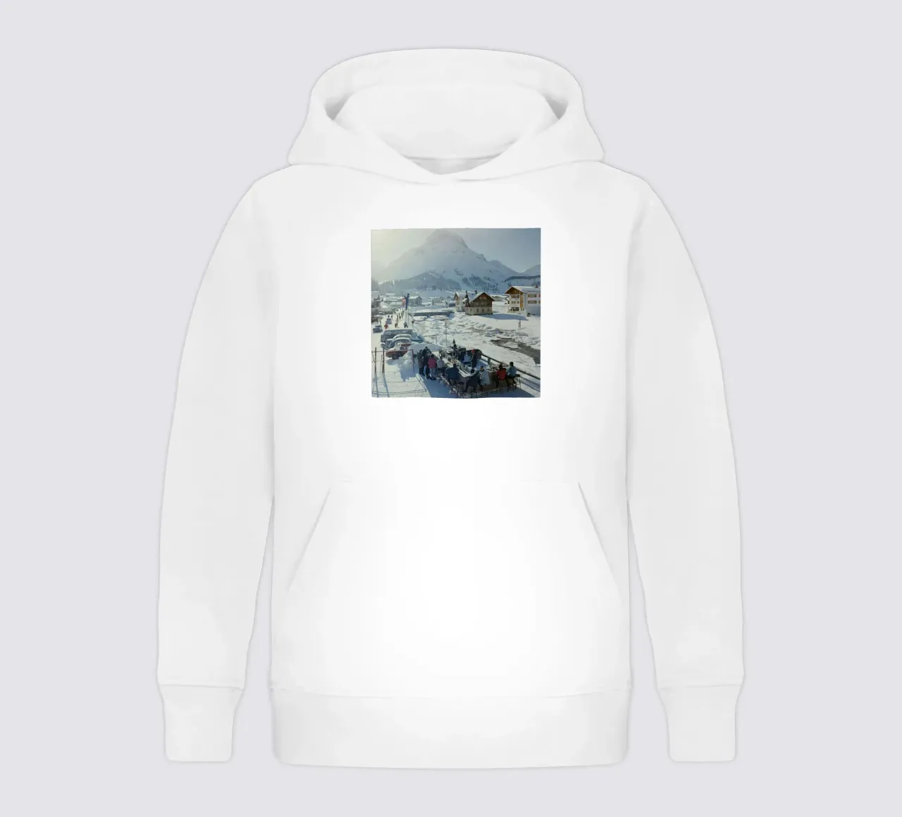 Lech Ice Bar Slim Aarons felpa bambino con cappuccio da Chrisvintage