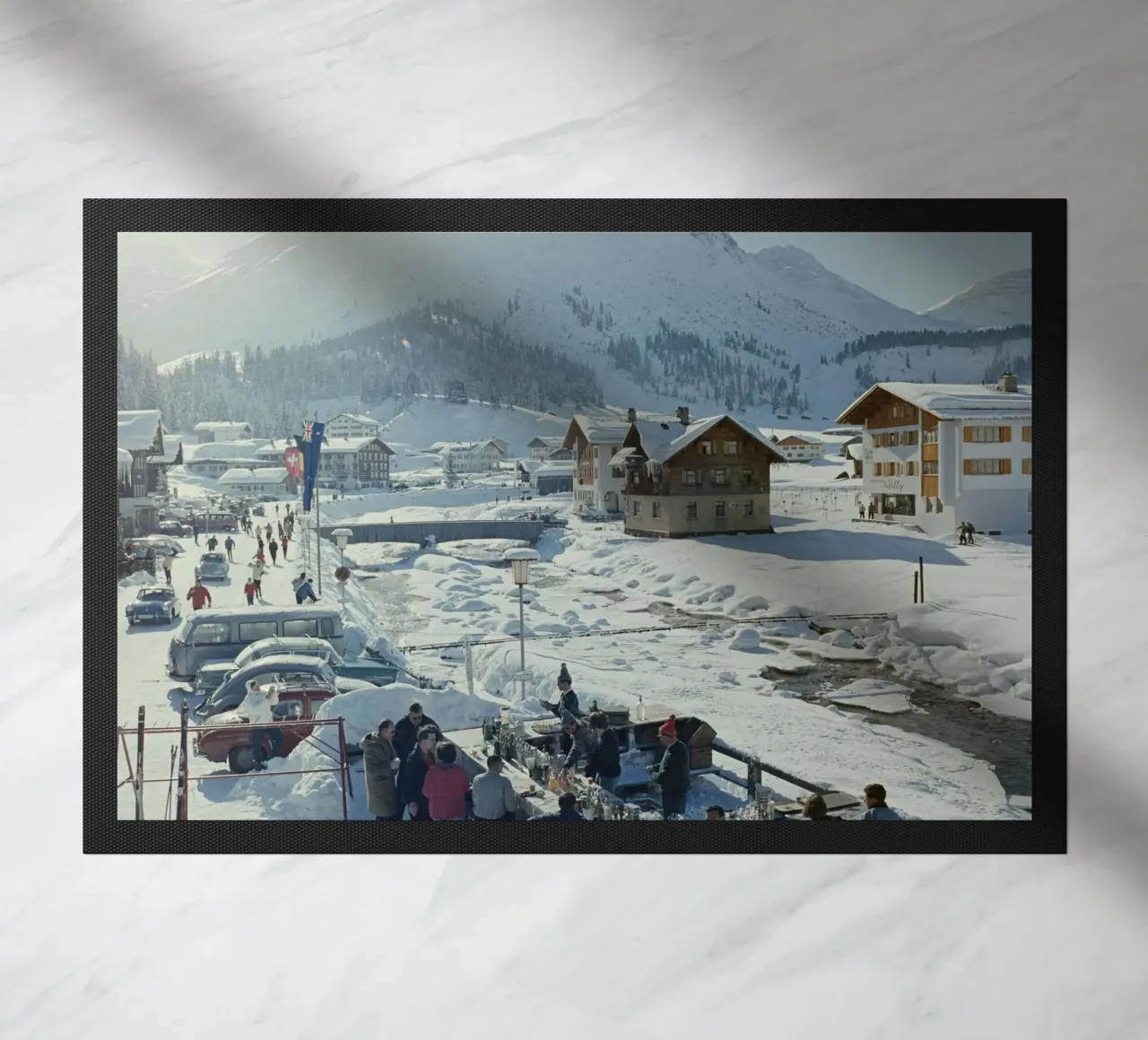 Lech Ice Bar Slim Aarons zerbino da Chrisvintage