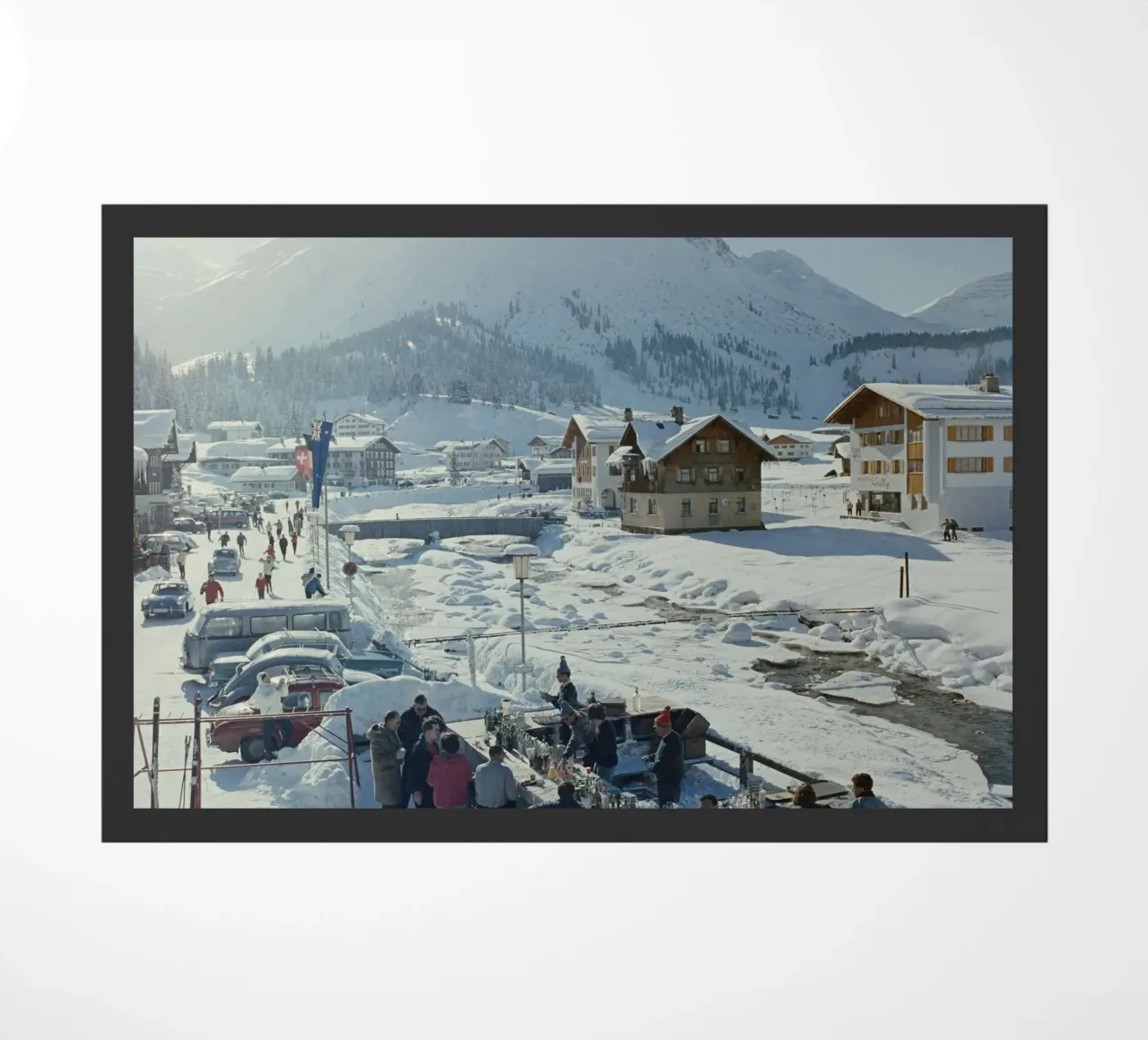 Lech Ice Bar Slim Aarons zerbino da Chrisvintage
