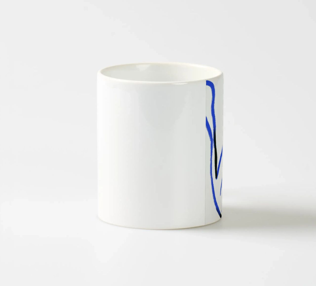 Gatto bianco tazza in ceramica da Little Dean