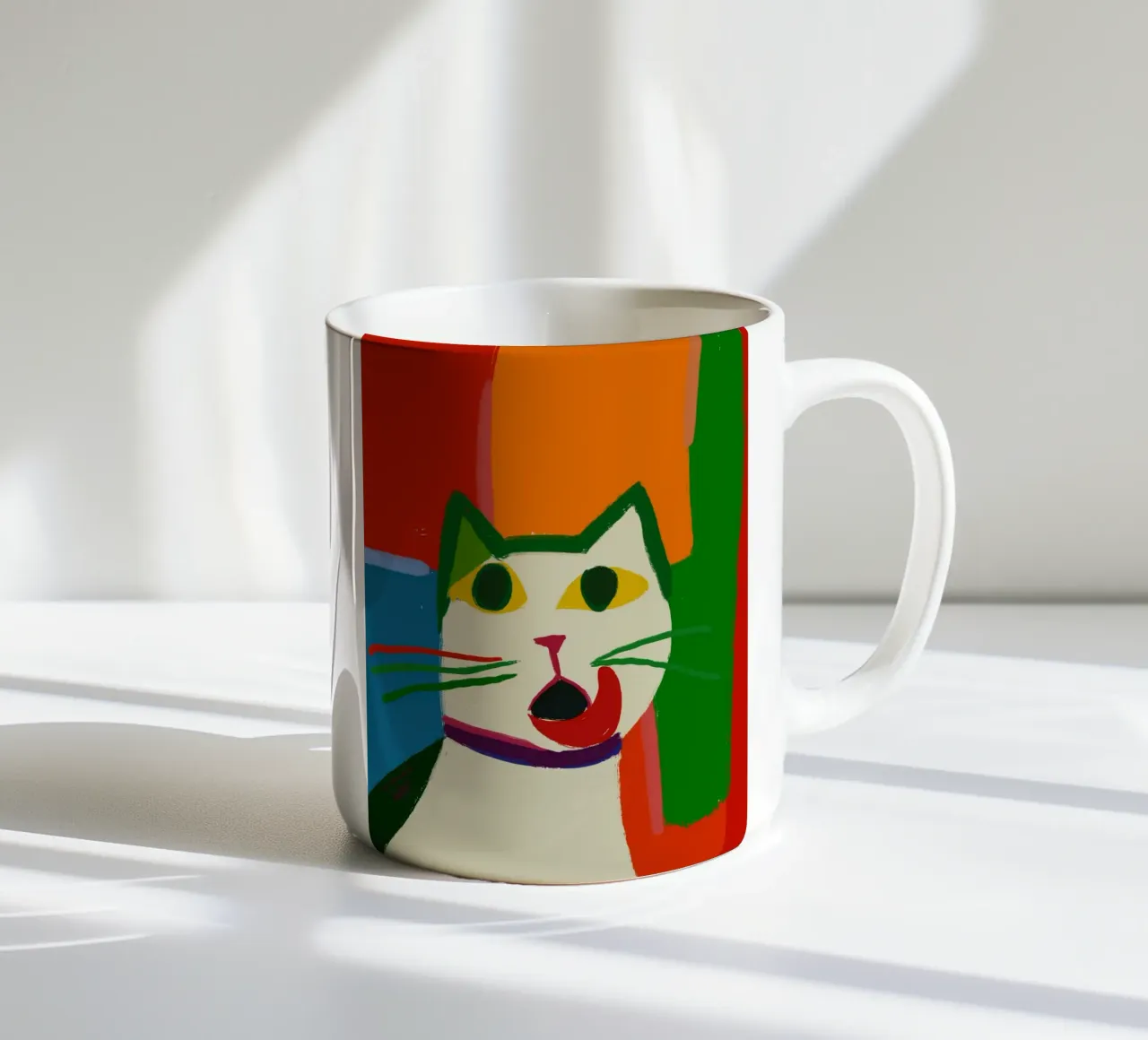 Catilicious tazza in ceramica da Little Dean