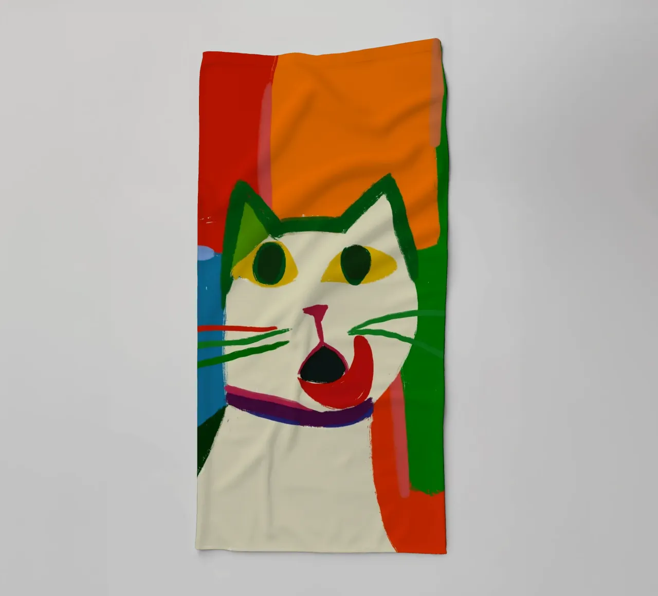 Catilicious asciugamano da bagno da Little Dean
