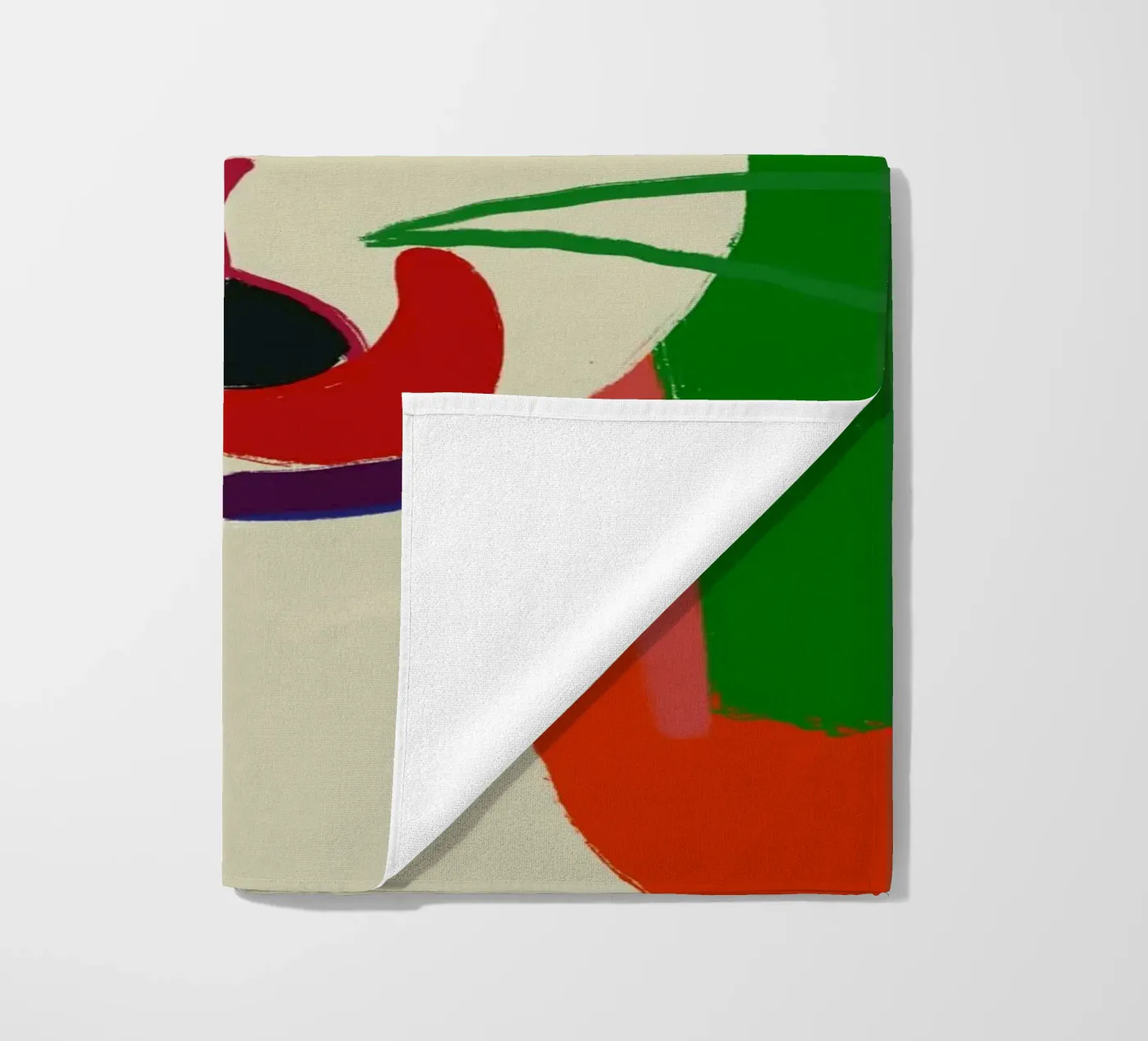 Catilicious beach towel by Little Dean