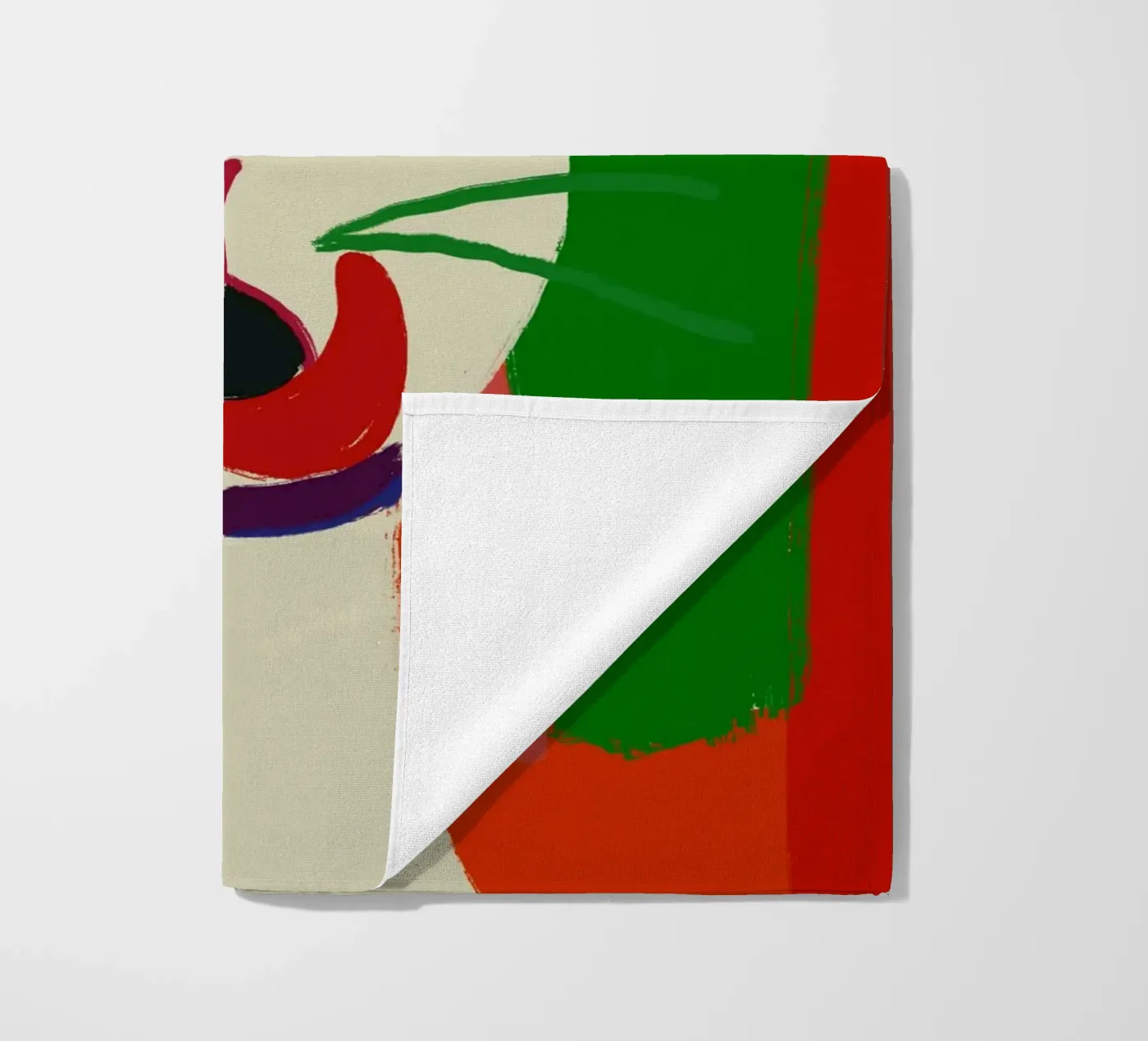 Catilicious beach towel by Little Dean