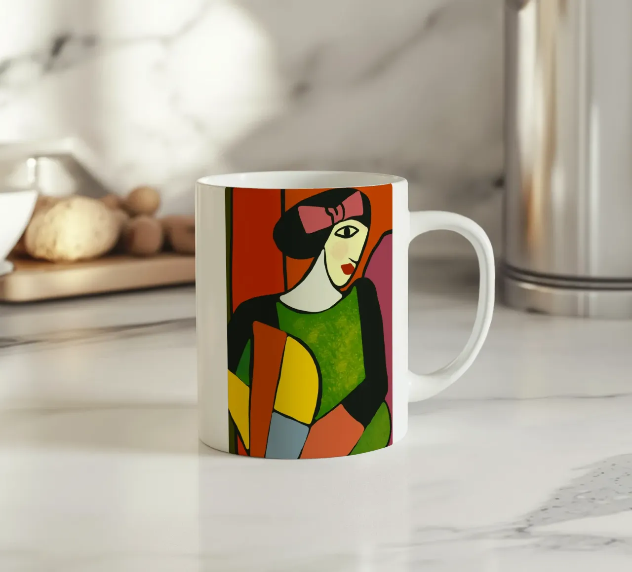 Bellezza in rosso tazza in ceramica da Little Dean