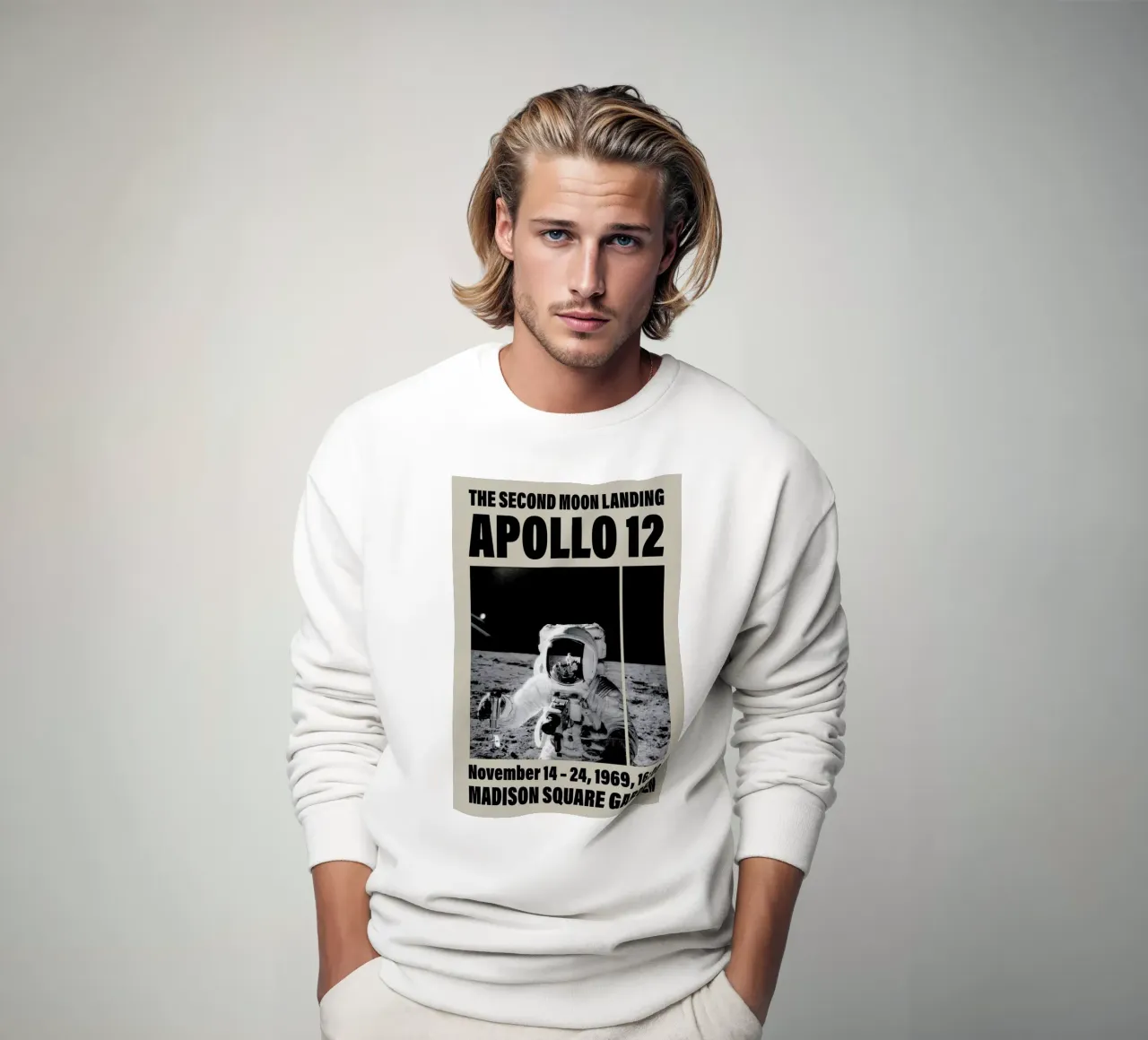 Apollo 12, Madison Square Garden felpa da Vintage by JUNIQE