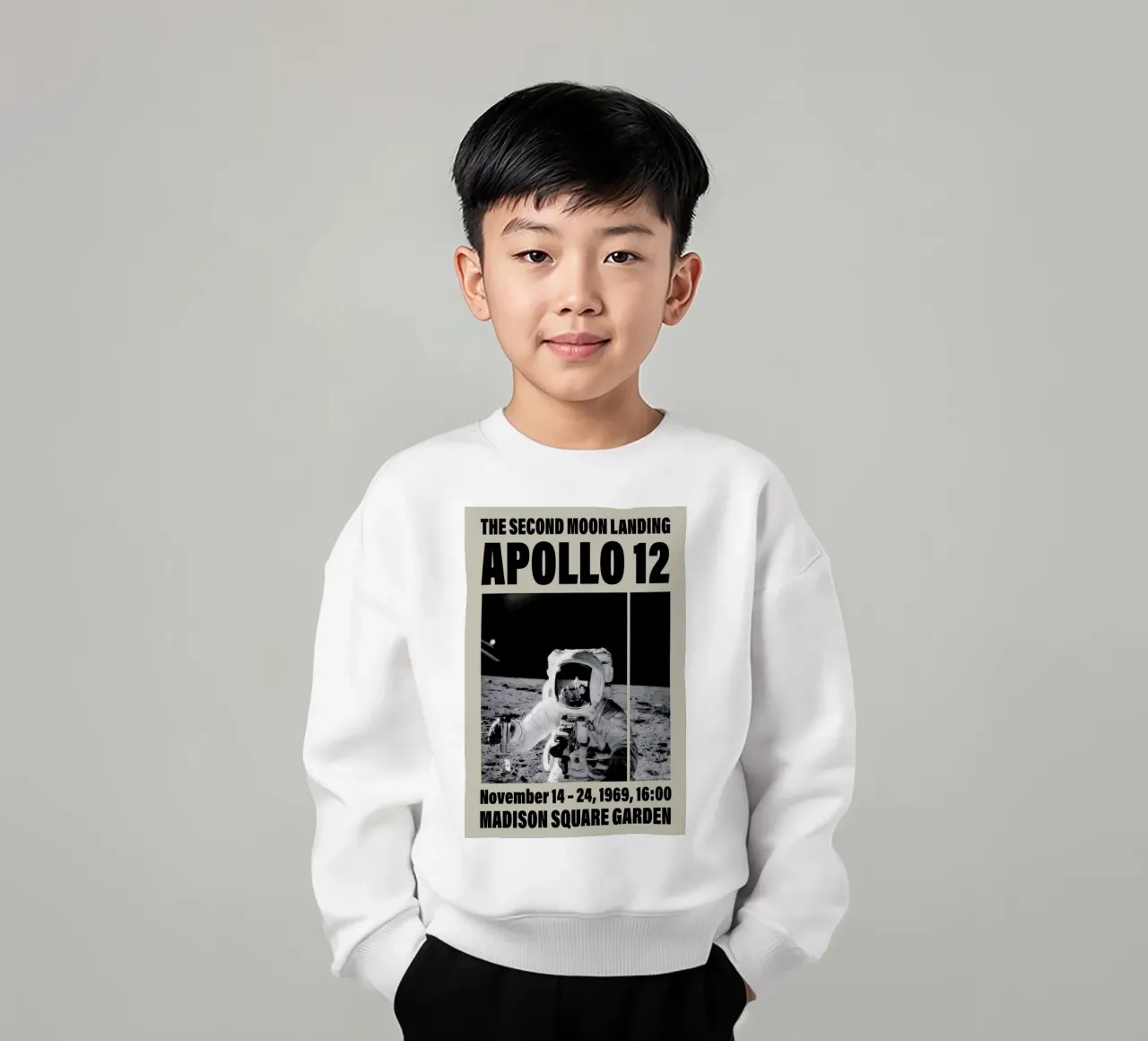 Apollo 12, Madison Square Garden felpa bambino da Vintage by JUNIQE