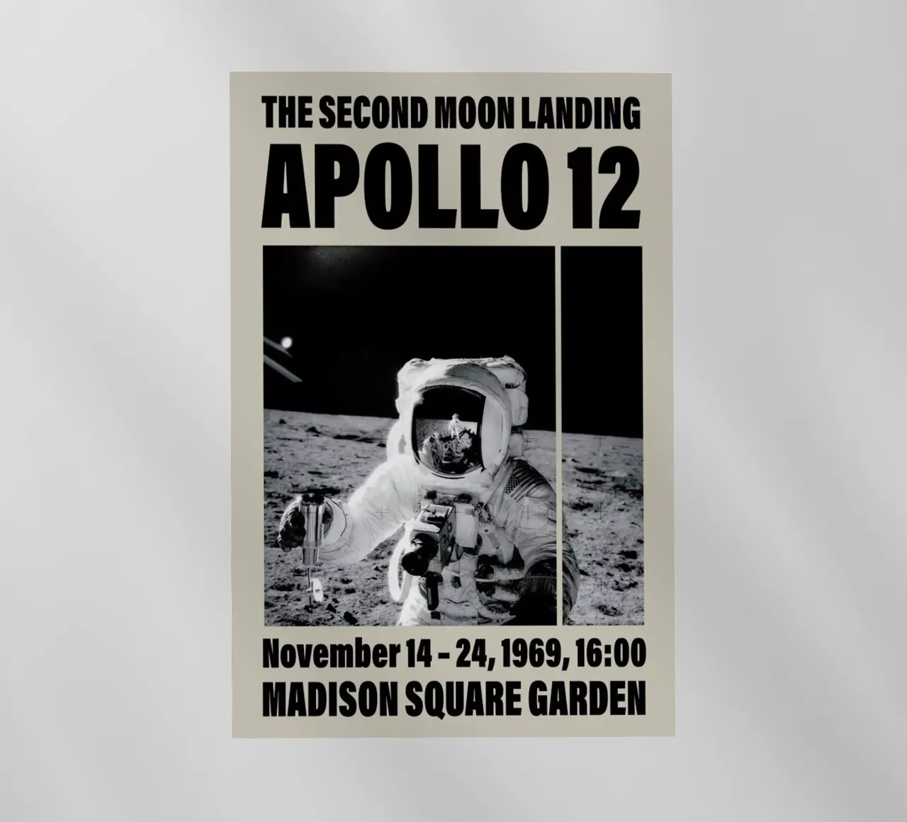 Apollo 12, Madison Square Garden pellicola backlit da Vintage by JUNIQE