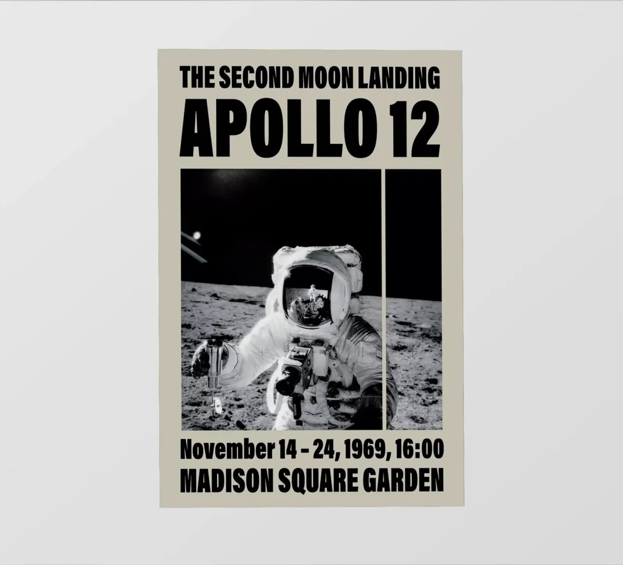 Apollo 12, Madison Square Garden pellicola backlit da Vintage by JUNIQE