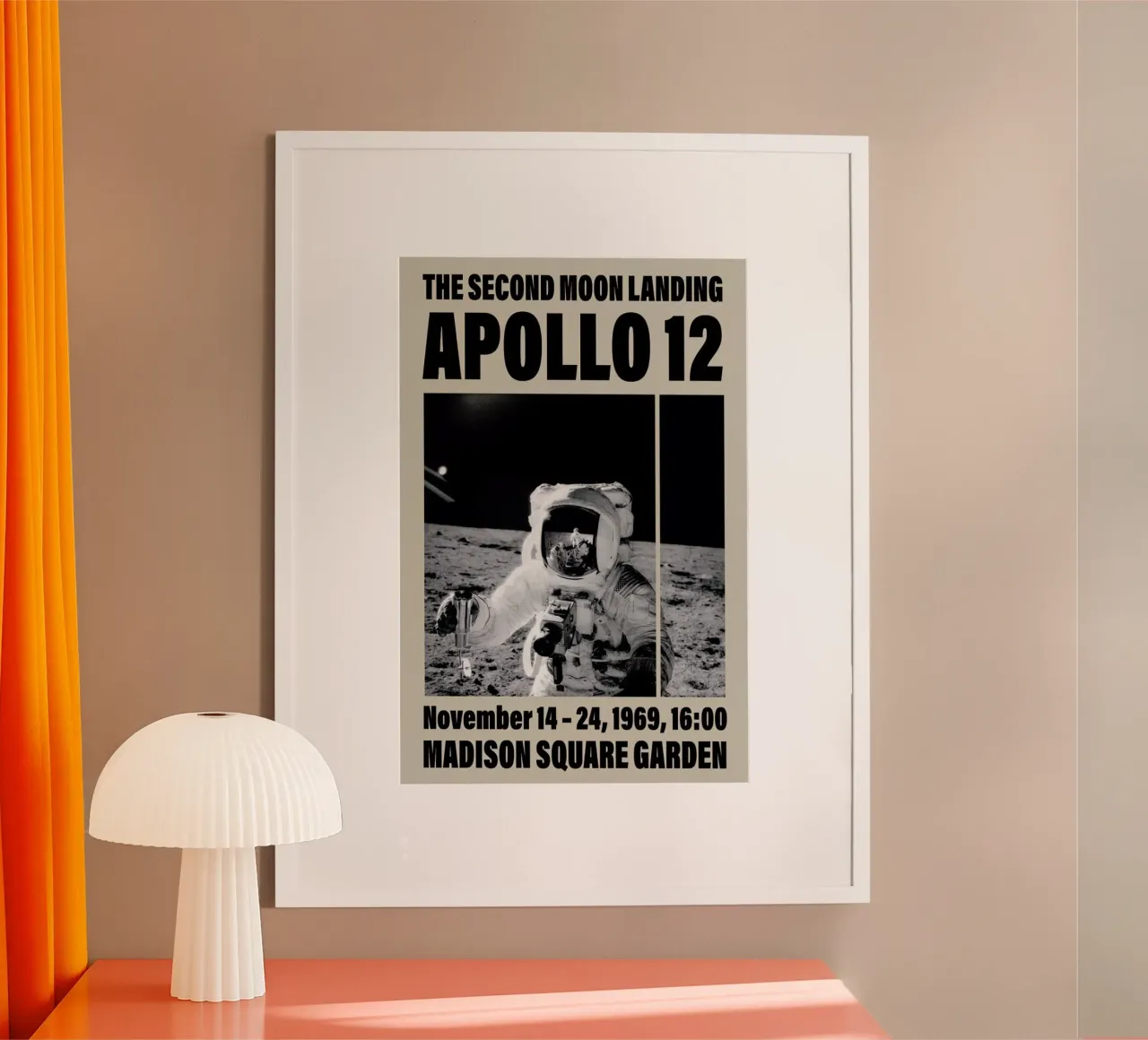 Apollo 12, Madison Square Garden poster da Vintage by JUNIQE
