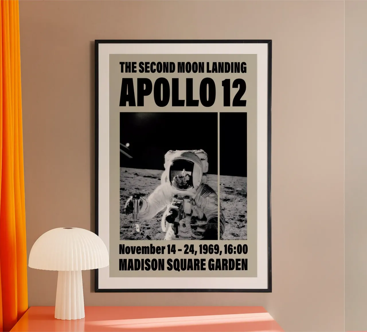 Apollo 12, Madison Square Garden poster da Vintage by JUNIQE